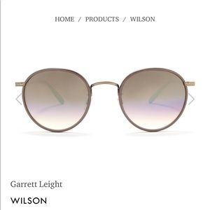 Garrett Leight Wilson Brown Pearl Sunglasses